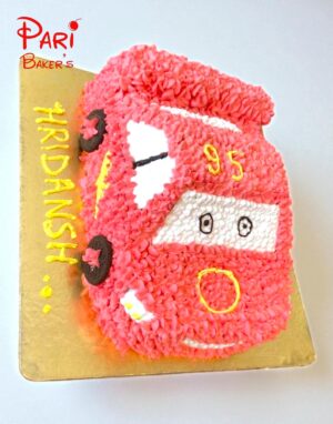 red car shape cake