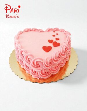 pb heart shaped cake 003