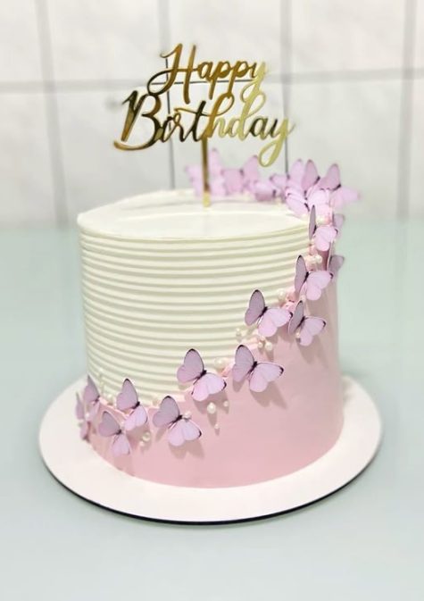 bolo de borboletas