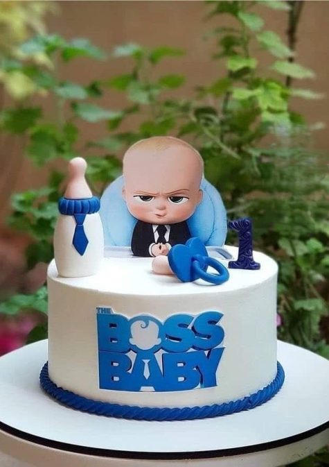 boss baby cake