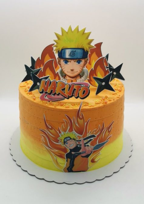 naruto cake