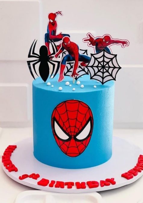spiderman cake